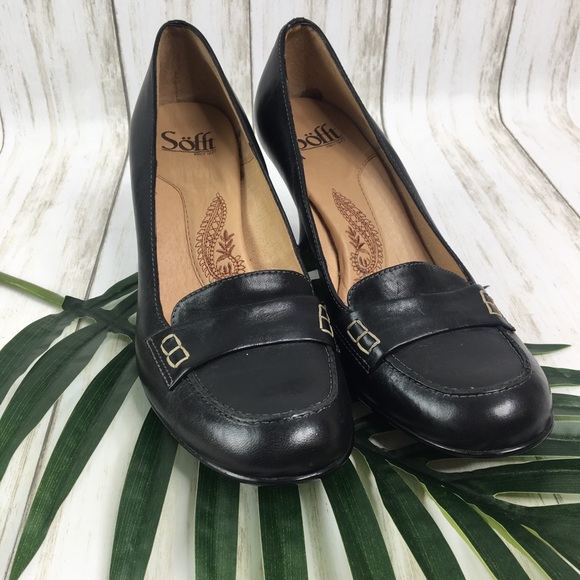 sofft black shoes